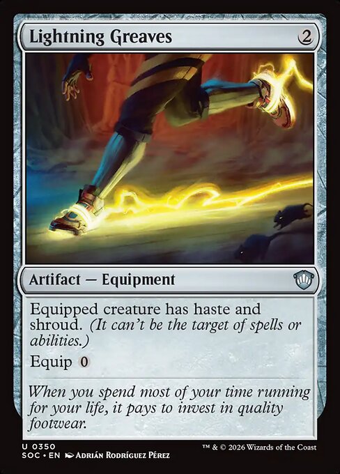 Lightning Greaves (SOC 350)