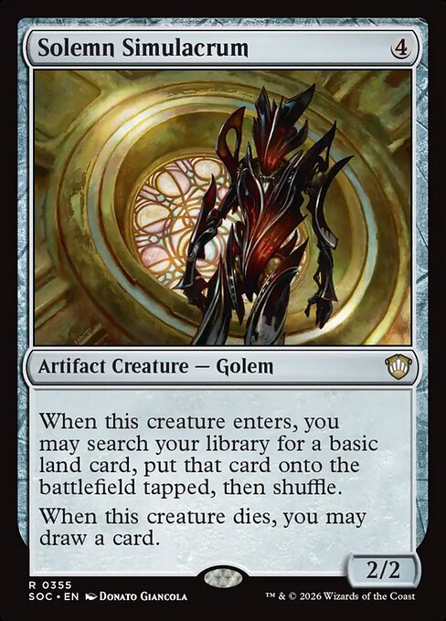 Solemn Simulacrum (SOC 355)