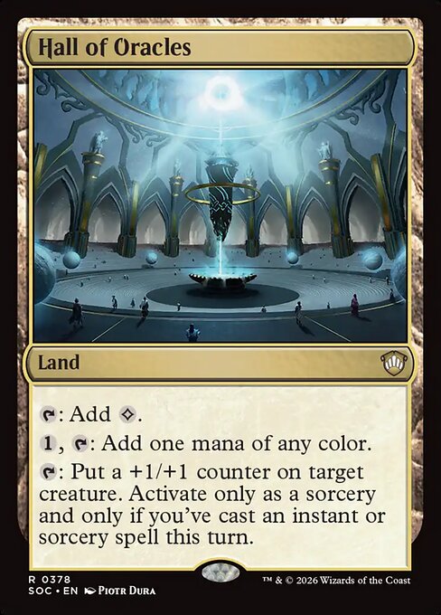 Hall of Oracles (SOC 378)