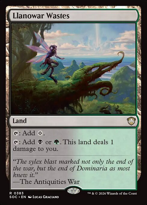 Llanowar Wastes (SOC 383)