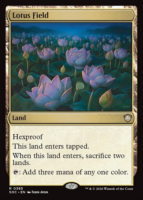 Lotus Field (SOC 385)