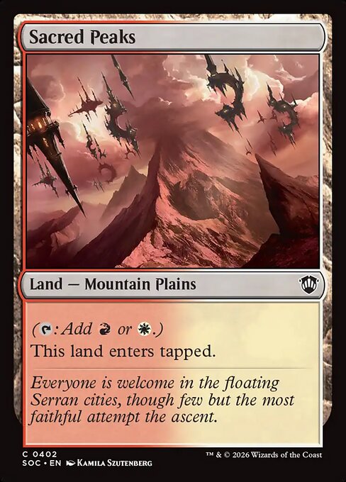 Sacred Peaks (SOC 402)