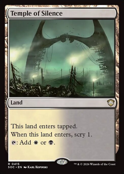 Temple of Silence (SOC 415)