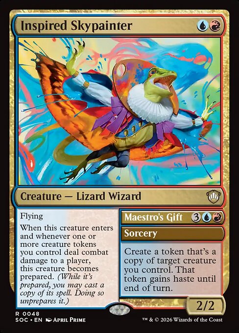 Inspired Skypainter // Maestro's Gift (SOC 48)