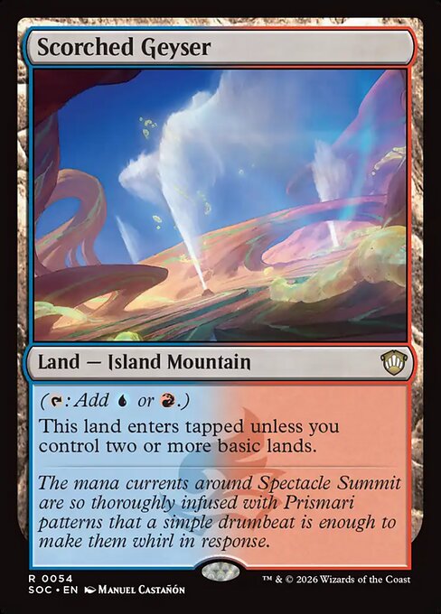 Scorched Geyser (SOC 54)