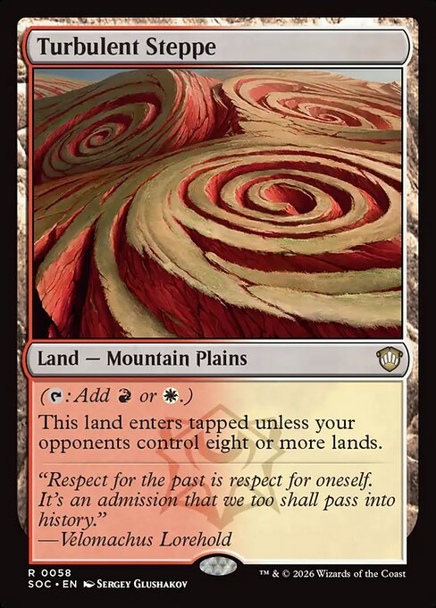 Turbulent Steppe (SOC 58)