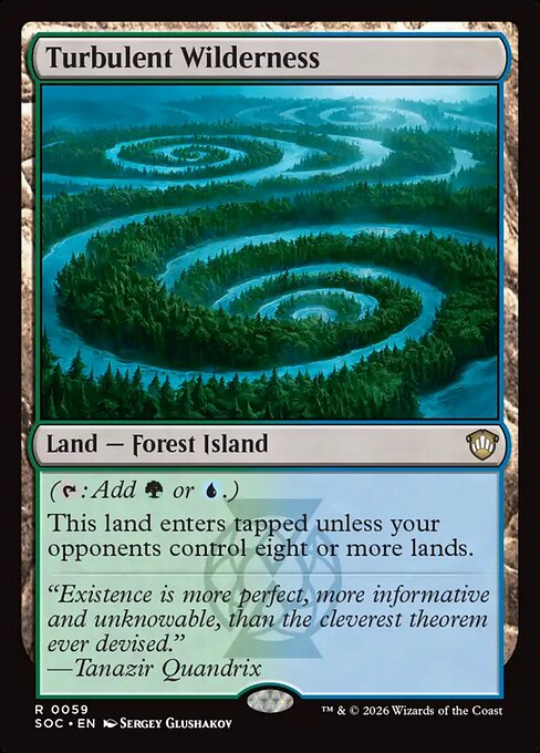 Turbulent Wilderness (SOC 59)