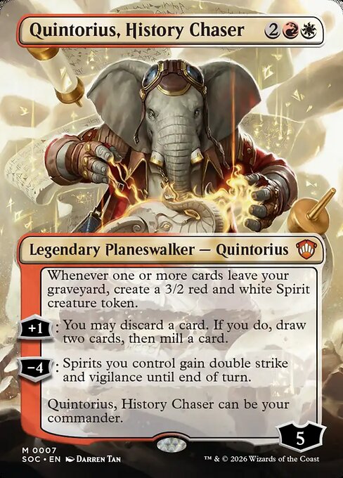 Quintorius, History Chaser (SOC 7)