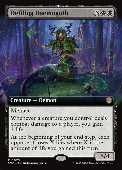Defiling Daemogoth (SOC 75)