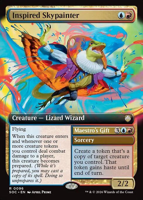 Inspired Skypainter // Maestro's Gift (SOC 96)
