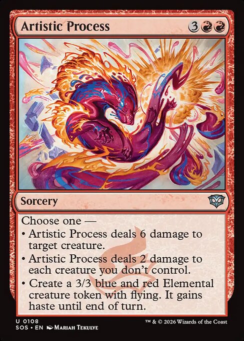 Artistic Process (SOS 108)