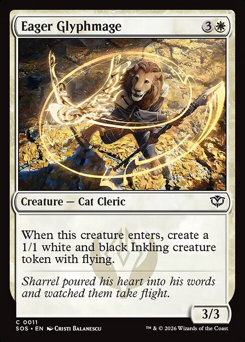 Eager Glyphmage (SOS 11)