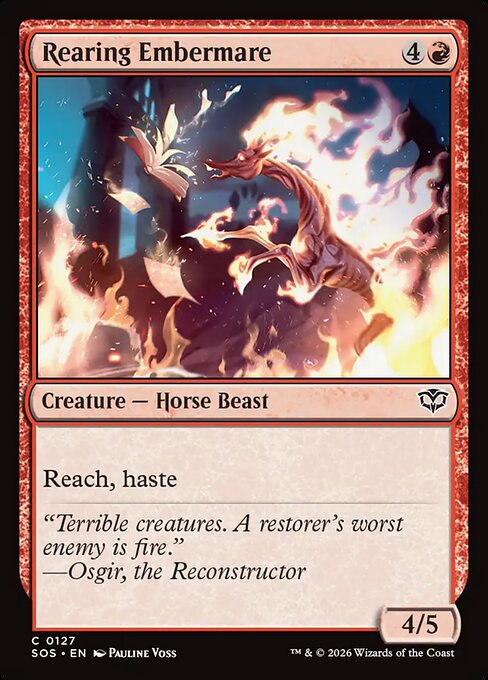 Rearing Embermare (SOS 127)