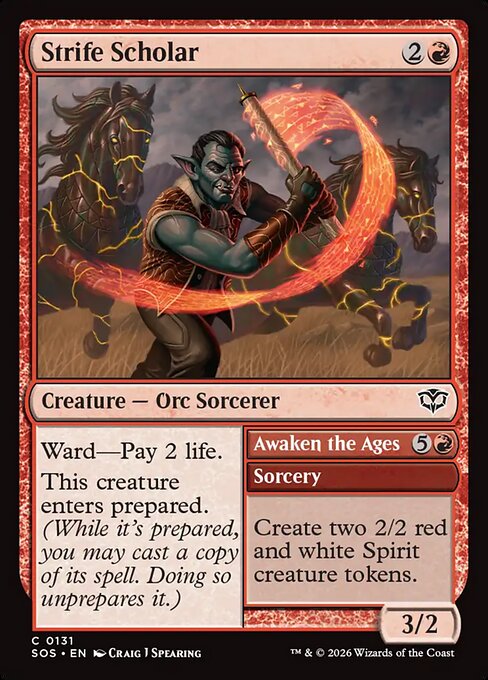 Strife Scholar // Awaken the Ages (SOS 131)