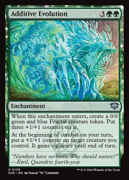 Additive Evolution (SOS 139)