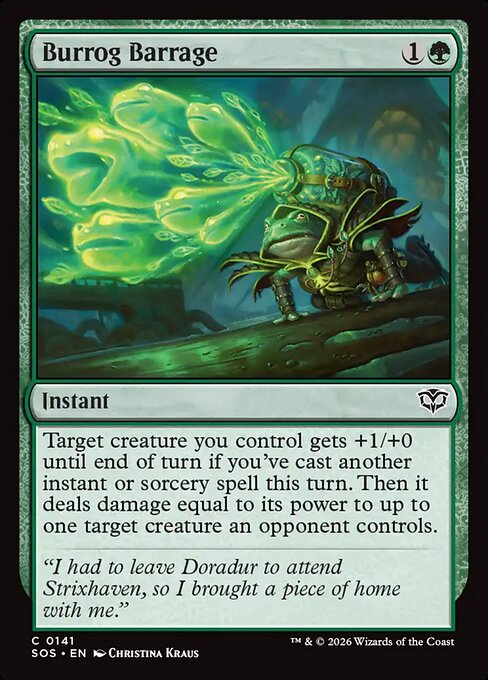 Burrog Barrage (SOS 141)