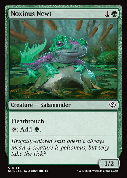 Noxious Newt (SOS 155)