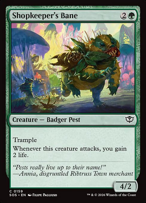 Shopkeeper's Bane (SOS 159)