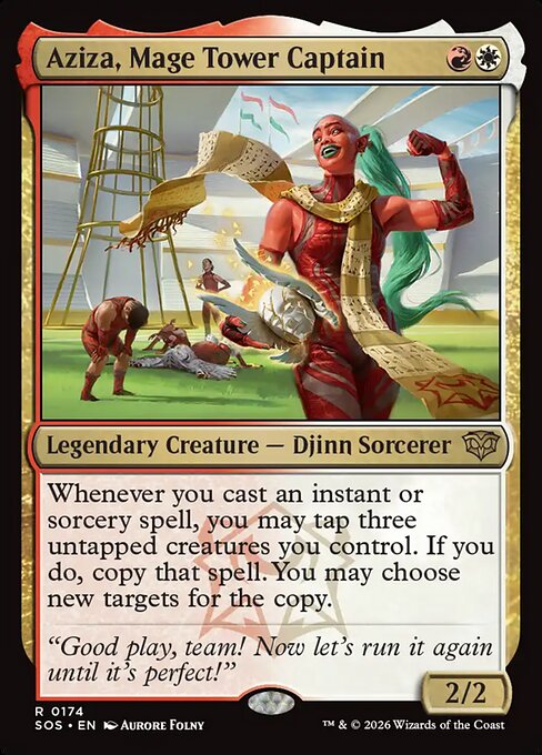 Aziza, Mage Tower Captain (SOS 174)