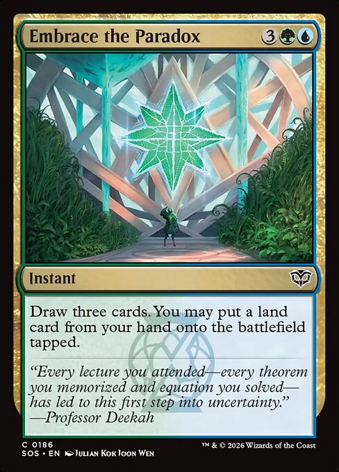 Embrace the Paradox (SOS 186)
