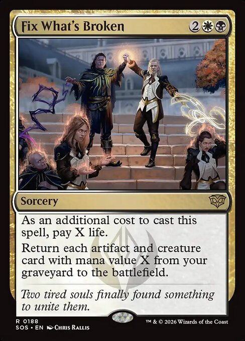 Fix What's Broken (SOS 188)