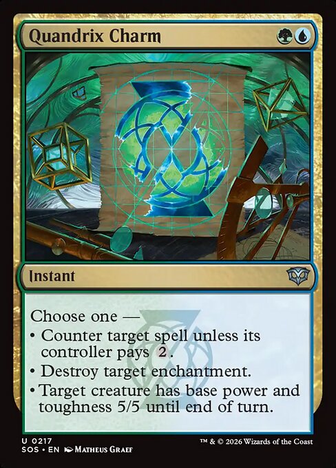 Quandrix Charm (SOS 217)