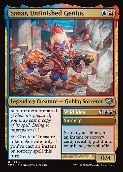 Sanar, Unfinished Genius // Wild Idea (SOS 223)