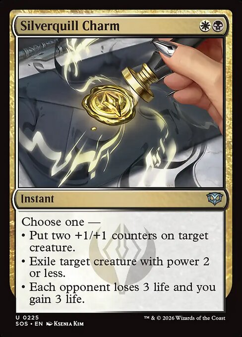 Silverquill Charm (SOS 225)