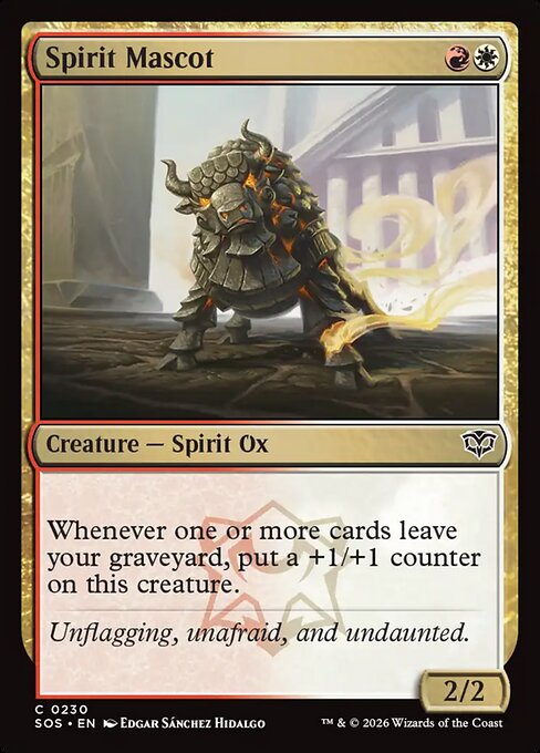 Spirit Mascot (SOS 230)