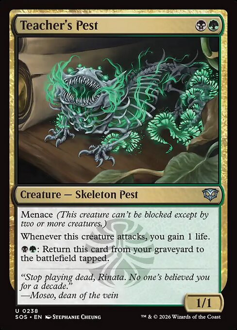 Teacher's Pest (SOS 238)