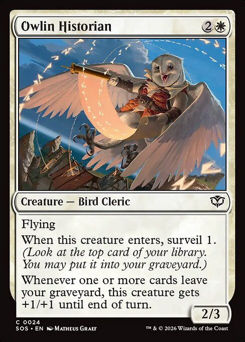 Owlin Historian (SOS 24)