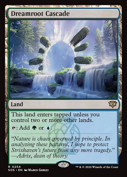 Dreamroot Cascade (SOS 254)
