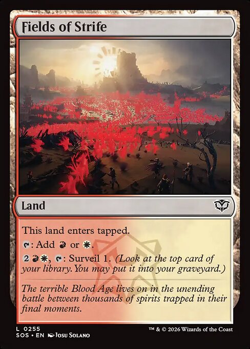 Fields of Strife (SOS 255)