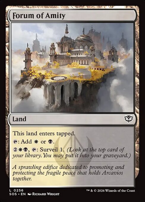Forum of Amity (SOS 256)