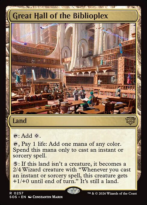 Great Hall of the Biblioplex (SOS 257)