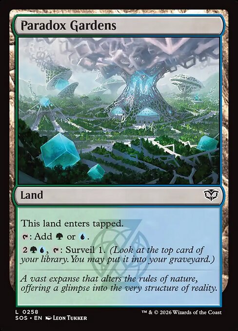 Paradox Gardens (SOS 258)
