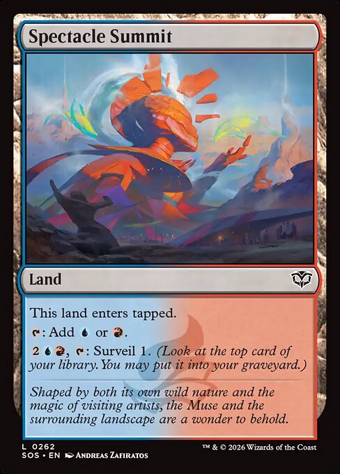 Spectacle Summit (SOS 262)
