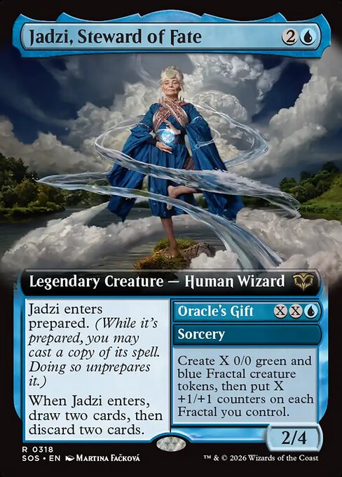 Jadzi, Steward of Fate // Oracle's Gift (SOS 318)