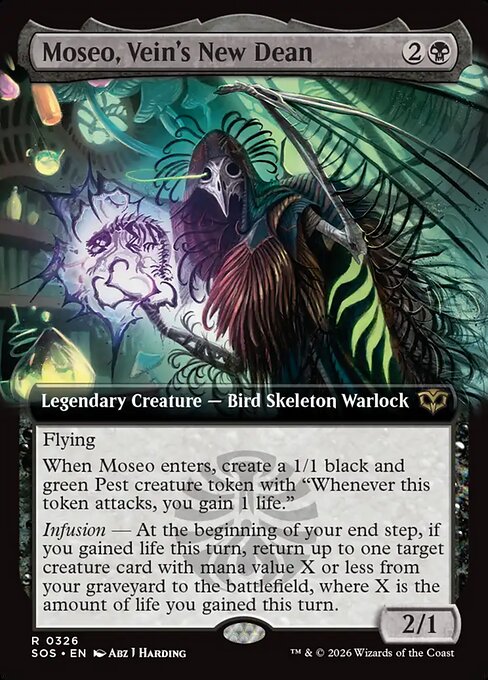 Moseo, Vein's New Dean (SOS 326)
