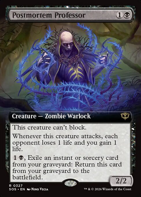 Postmortem Professor (SOS 327)