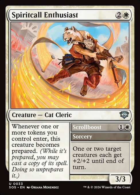 Spiritcall Enthusiast // Scrollboost (SOS 33)