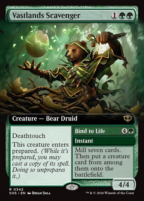 Vastlands Scavenger // Bind to Life (SOS 342)
