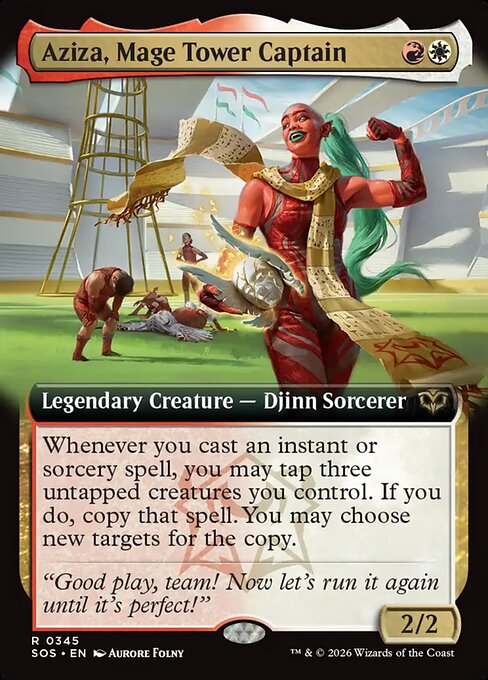 Aziza, Mage Tower Captain (SOS 345)