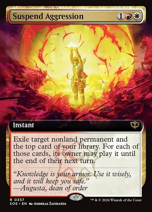 Suspend Aggression (SOS 357)