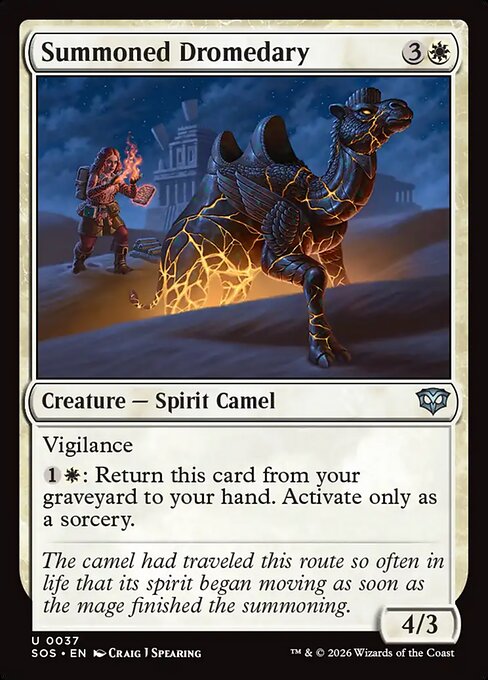 Summoned Dromedary (SOS 37)