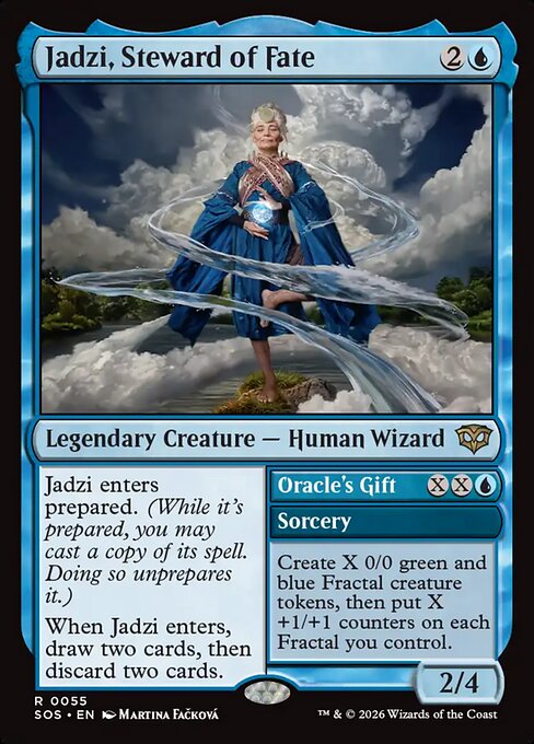 Jadzi, Steward of Fate // Oracle's Gift (SOS 55)