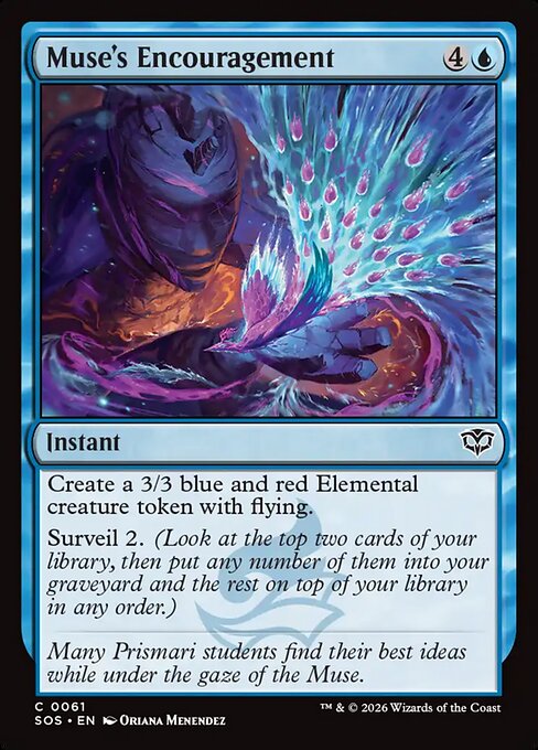 Muse's Encouragement (SOS 61)