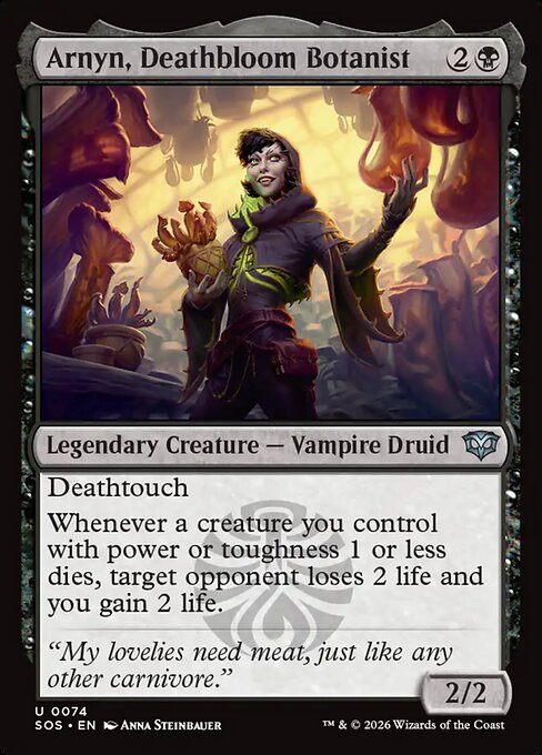Arnyn, Deathbloom Botanist (SOS 74)