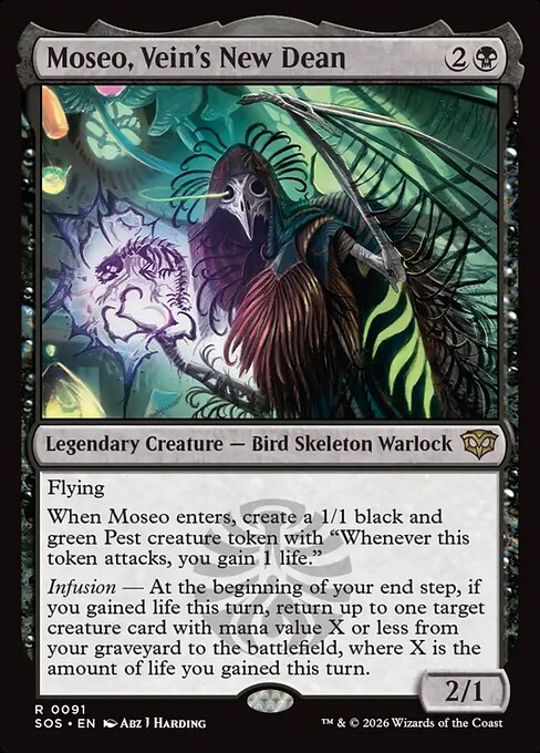 Moseo, Vein's New Dean (SOS 91)