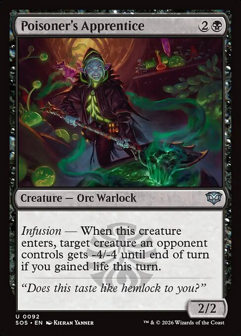 Poisoner's Apprentice (SOS 92)